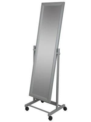 Зеркало напольное BeautyStyle 27 серый  135 см х 42,5 см 4630216191771-msMBLK