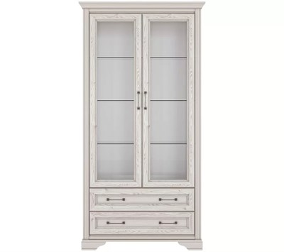 Шкаф-витрина Стилиус REG2W2S (Лиственница сибирская) BRWУТ-70005291-blBRWl