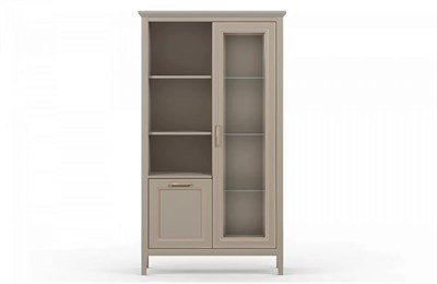 Шкаф-витрина Классик REG1W1D 21305-blBRWl