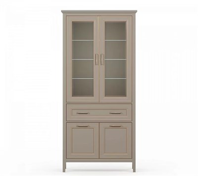 Шкаф-витрина Классик REG2W2D1S 21309-blBRWl