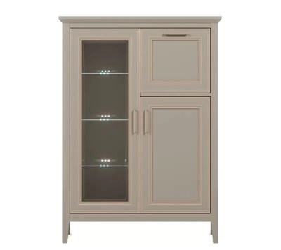 Тумба Классик KOM1W1D1B с подсветкой 21296-blBRWl