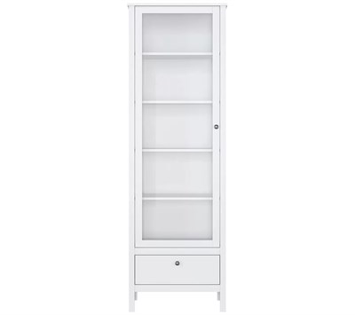 Шкаф-витрина Ева (Хельга) REG1W1S/65 белый BRW70003895-blBRWl