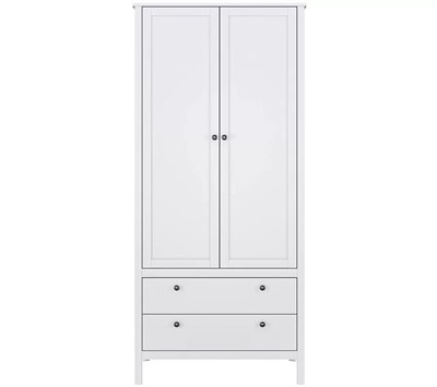 Шкаф Ева (Хельга) SZF2D2S/90 белый BRW70003900-blBRWl