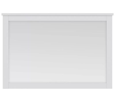 Зеркало Ева (Хельга) LUS/90 белый BRW70003729-blBRWl