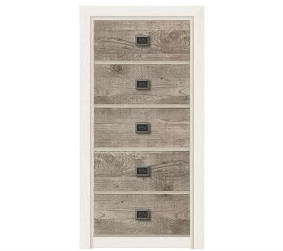Комод Коен KOM5S ясень снежный BRW70002197-blBRWl