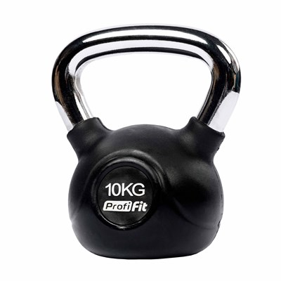 Гиря обрезиненная с хромированной ручкой PROFI-FIT 10 кг арт-3bc6247c-be30-11e4-b2a7-50465d064e45-tmzspr