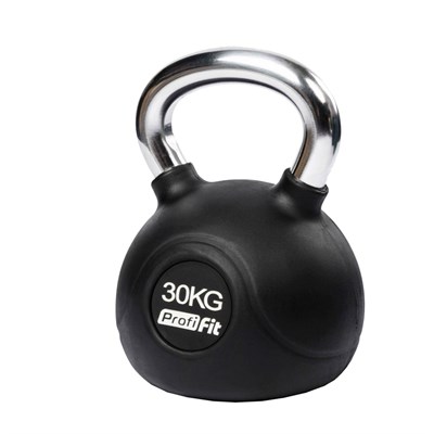 Гиря обрезиненная с хромированной ручкой PROFI-FIT 30 кг арт-3bc62488-be30-11e4-b2a7-50465d064e45-tmzspr