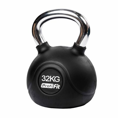 Гиря обрезиненная с хромированной ручкой PROFI-FIT 32 кг арт-3bc6248a-be30-11e4-b2a7-50465d064e45-tmzspr