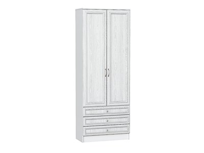 Шкаф двухстворчатый Стиль ШК-803 с ящиками Белый, White Dreamline sppr5VVTtoAR65652