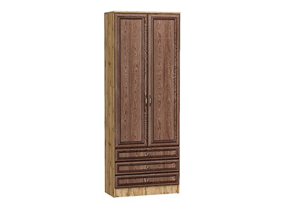 Шкаф двухстворчатый Стиль ШК-803 с ящиками Дуб Вотан, Brown Dreamline sppr5VVTtoAR65655