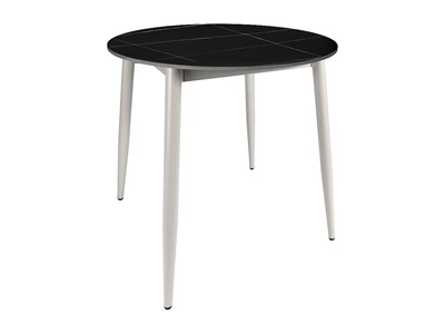Стол Uni-Form-R.2B, столешница Каменная плита  Black Matt, каркас Сталь  SGrey,  727*800*800 sppr5VVTtoAR68683