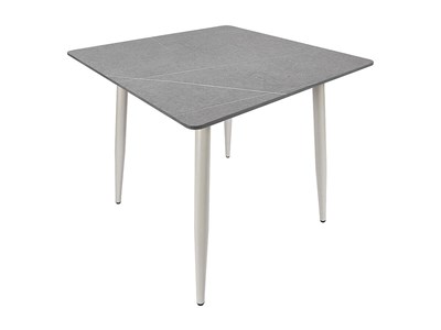 Стол Uni-Form-S.2B, столешница Каменная плита  Grey Matt, каркас Сталь  SGrey,  727*800*800 sppr5VVTtoAR68686