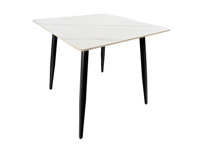 Стол Uni-Form-S.2B, столешница Каменная плита  White Matt, каркас Сталь  SBlack,  727*800*800 sppr5VVTtoAR68689