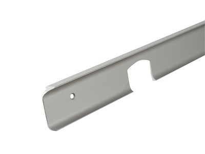Планка для столешницы угловая (R9),    МатХром,    ,  38*600*11 sppr5VVTtoAR086-0419 (23164)