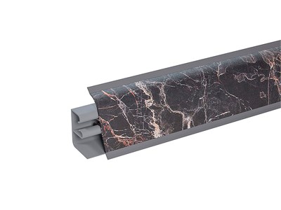 Плинтус для столешницы АР-740,    Мрамор черный,    ,  37*3000*24 sppr5VVTtoAR122-0126 (52381)