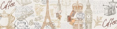 Фартук для кухни «Париж»,  ПВХ  ,    ,  610*3000*2 sppr5VVTtoAR086-0822 (28982)