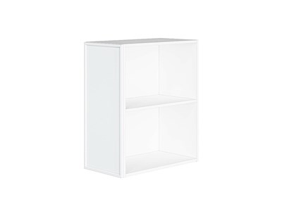 Фасад боковой Фрейм для верхнего шкафа,  МДФ  ,  White Silk  ,  716*321*22 sppr5VVTtoAR078-8108 (66822)
