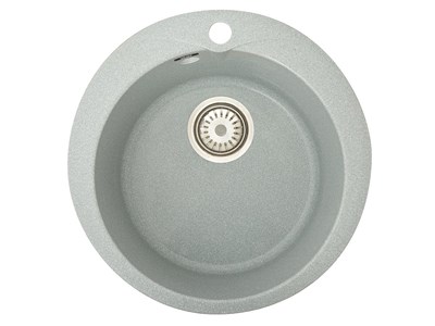 Мойка врезная   4718 1Ч,  Искусственный камень  ,  Серый  ,  185*470*370 sppr5VVTtoAR086-0683 (23939)