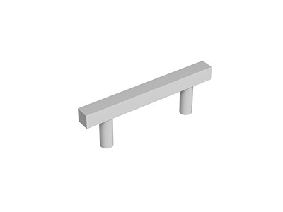 Ручка рейлинг IR-302,  Нержавеющая сталь ,    SS    35*12*150 sppr5VVTtoAR086-4321 (69318)