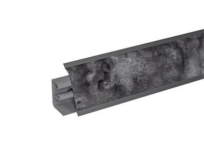 Плинтус для столешницы АР-740,  Пластик  ,  Черный детройт  ,  37*3000*24 sppr5VVTtoAR122-0116 (51931)