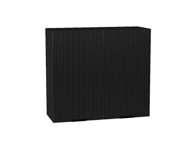 Кухонный  Шкаф верхний с 2-мя дверцами Евро Лайн Graphite, Антрацит, 720, 800, каркас ЛДСП  Graphite, фасад МДФ  Антрацит,  716*800*318 sppr5VVTtoAR59381