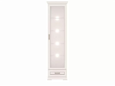 Шкаф-витрина Флоренция REG1W1SZK с подсветкой 28319001BRWby