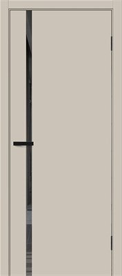 Межкомнатная дверь 200*80, Браво-0.40 П, Cream Silk / Mirox Grey , ПЭТ sp2510BR_169-1052