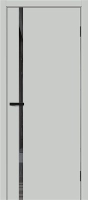Межкомнатная дверь 200*60, Браво-0.40 П, Grey Silk / Mirox Grey , ПЭТ sp2510BR_169-1054