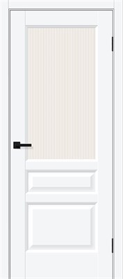 Межкомнатная дверь 200*70, Неоклассик-35, White Silk / Magic Moru , ПЭТ sp2510BR_169-0409
