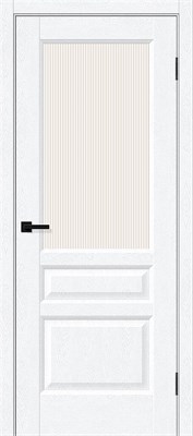 Межкомнатная дверь 200*80, Неоклассик-35, White Silkwood / Magic Moru , ПЭТ sp2510BR_169-0848