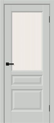 Межкомнатная дверь 200*90, Неоклассик-35, Grey Silk / Magic Moru , ПЭТ sp2510BR_169-0403
