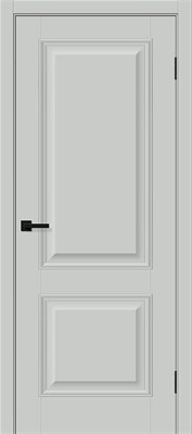 Межкомнатная дверь 200*90, Классик-12, Grey Silk , ПЭТ sp2510BR_169-0476