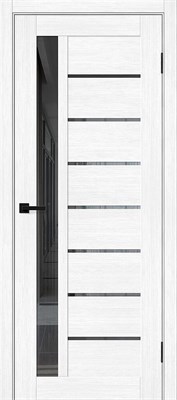 Межкомнатная дверь 200*90, Браво-27, Snow Melinga / Mirox Grey , Эко Шпон sp2510BR_153-1476