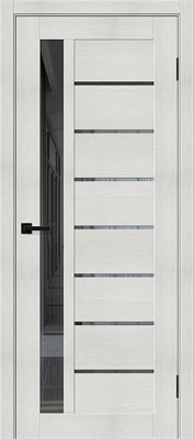 Межкомнатная дверь 200*80, Браво-27, Bianco Melinga / Mirox Grey , Эко Шпон sp2510BR_153-7564