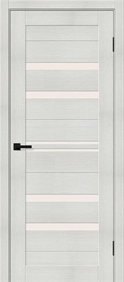Межкомнатная дверь 200*60, Браво-30, Bianco Melinga / Magic Fog , Эко Шпон sp2510BR_153-7594