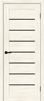 Межкомнатная дверь 200*70, Браво-22, Nordic Oak / Black Shine , Эко Шпон sp2510BR_153-4381