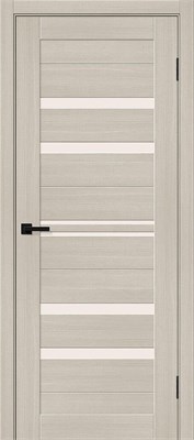 Межкомнатная дверь 200*60, Браво-30, Cream Melinga / Magic Fog , Эко Шпон sp2510BR_153-7598