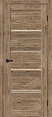 Межкомнатная дверь 200*70, Браво-28, Original Oak / Magic Fog , Эко Шпон sp2510BR_153-1466