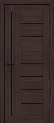 Межкомнатная дверь 200*90, Браво-29, Wenge Melinga / Black Shine , Эко Шпон sp2510BR_153-4362