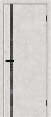 Межкомнатная дверь 200*70, Браво-1.55, Look Art / Mirox Grey , Эко Шпон sp2510BR_153-1020