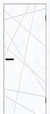 Межкомнатная дверь 200*90, Граффити-5.Д, Snow Art , Эко Шпон sp2510BR_153-1685