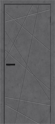 Межкомнатная дверь 200*70, Граффити-5.Д, Slate Art , Эко Шпон sp2510BR_153-1679
