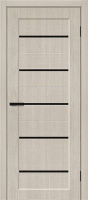 Межкомнатная дверь 200*60, Мода-22 Black Line, Cream Melinga , Эко Шпон sp2510BR_153-4439