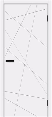 Межкомнатная дверь 200*80, Граффити-5.Д, White Pro , Винил sp2510BR_146-1665