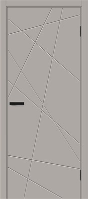 Межкомнатная дверь 200*70, Граффити-5.Д, Grey Pro , Винил sp2510BR_146-1580