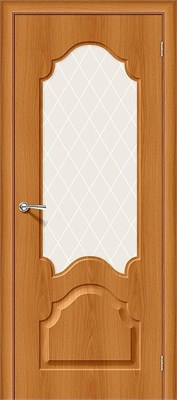Межкомнатная дверь 200*70, Скинни-33, Milano Vero / White Сrystal , Винил sp2510BR_146-0483