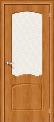 Межкомнатная дверь 200*80, Альфа-2, Milano Vero / White Сrystal , Винил sp2510BR_146-0261
