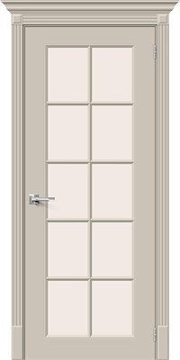 Межкомнатная дверь 200*60, Скинни-11.1, Creamy / Magic Fog , Эмаль sp2510BR_013-1450