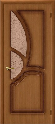 Межкомнатная дверь 200*60, Греция, Ф-11 (Орех) / Риф. , Шпон sp2510BR_003-0071