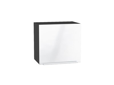 Шкаф верхний горизонтальный Фьюжн Graphite, Angel, 460, 500 В*Ш*Г 458*500*318, фасад МДФ  Angel, корпус  Graphite ms2510VVT_57208